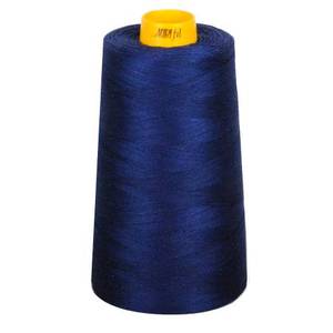 Aurifil Mako MK40-3CO-2784 Dark Navy, 40wt Poly 3280 yd. Cone Thread