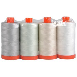 Aurifil LightWork 4 Pk. Large Spool 50wt Thread Collection