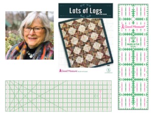 Good Measure, Kaye England, Logs, Quilt Pattern, Quilting, Templates