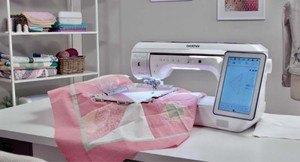 Brother XP2 Demo Sewing QuiltBroidery Machine, My Design Snap Mobile App +9 Extras