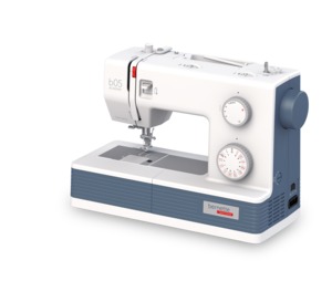 Bernette, B05, Academy, Mechanical, Sewing, Machine, simple, beginner, starter, button, hole, Bernette 05 Academy 33 Stitch Mechanical Sewing Machine, Ext. Table, Threader, 1Step Buttonhole, Drop Feed Free Motion, Speed Control, 1100SPM, 12Feet