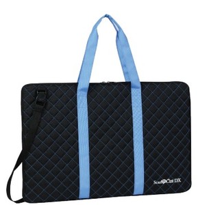 Brother CADXMCASEB, 12" x 12" ScanNCut Mat Storage Bag, Two 12" x 12" only pockets, Two pockets for tools, Two hooks for over the door hanging