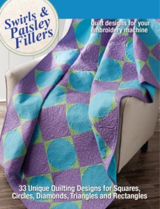 DIME, Swirls and Paisley Fillers, Quilting Designs, Swirls, Paisley, Squares, Circles, Diamonds, Triangles, Rectangles