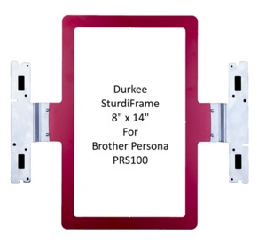 SFMPH 8" x 14", Brother SASTURDY8X14, 8" x 14" DURKEE Split Design Hoop Frame for PRS100 Persona and Babylock Alliance BNAL requires PEDesign 11 Split Design Software