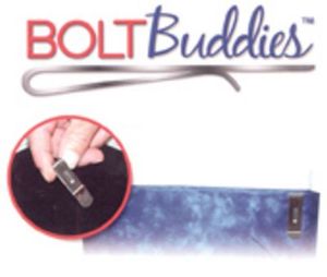 87096: Pals Products 0792 Fabric Bolt Buddies Clip,  An alternative to pins! Protect yourself your customer & fabric. Made of stainless steel to last from bolt to bolt.