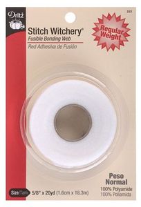 Dritz D222A Stitch Witchery - Regular Weight, 5/8" x 20yd 6/bx