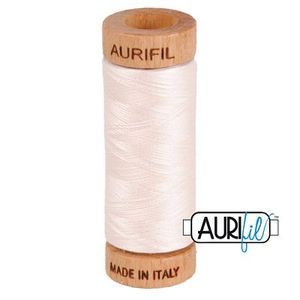 Aurifil 1080-2405 Cotton Mako Thread, 80wt 280m OYSTER