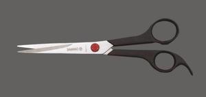 98892: Mundial M663-7, 7-1/2" Barber Scissors Shears Trimmers, Cut Length 2-1/4"