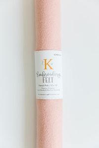 Kimberbell KDKB1236 Embroidery Felt, French Pink