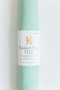 Kimberbell KDKB1237 Embroidery Felt, Fresh Mint