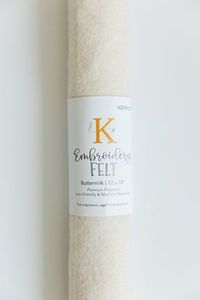 Kimberbell KDKB1235 Embroidery Felt, Buttermilk