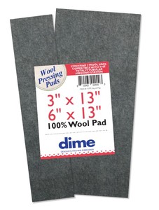 98995: Dime Totally Tubular 1/2" Felted Wool Pressing Mats Choose size