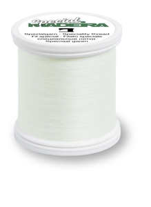 Coats Glow in The Dark Machine Embroidery Thread 100yd White