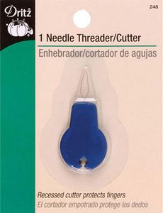 Dritz D248 Needle Threader w/Cutter