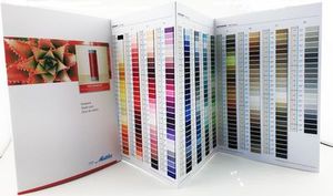 Mettler MET103830 Actual Real Thread Shade Color Card for Metrosene All Purpose 100% Poly Thread