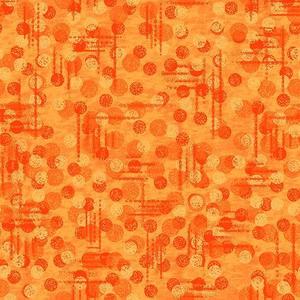 Blank Quilting Jot Dot 9570 33 Orange