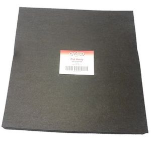 OESD OC-CT2515B Cut Away Just Right Interfacing Squares 2.5 oz., 15" x 15", 200 Pk., Black