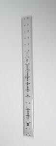 Lance 18" x 1.75" Center Finding Ruler