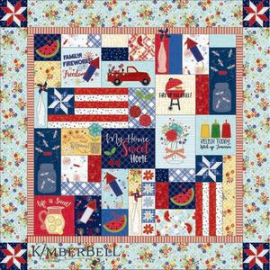 Kimberbell, Kimberbell Designs, Red White and Bloom, Red, White, Bloom, KD809