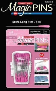 Taylor Seville Originals MAG219720 Magic Pins Extra Long Fine 100pc