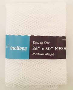Eversewn NN1237, Natural 36in x 50in Mesh Netting Fabric