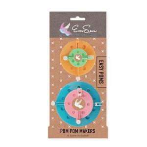 Eversewn ES-PP100 Pom Pom Maker 4-Piece Tool Set