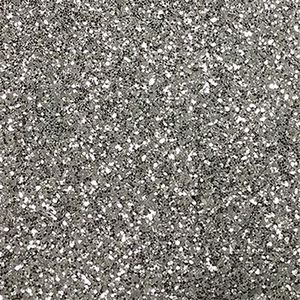 Eversewn ESGF3 Glitter Fabric 27 in x 11.8 in Silver