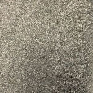 Eversewn ESFLTG Faux Leather Fabric 54in x 19in Metallic Grey