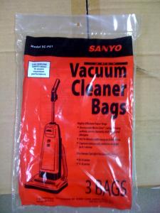 Sanyo SC-PU1 3Pk Micro Liner Bags 42-104, for Sanyo SC-U, SC-A Upright Vacuum Cleaners