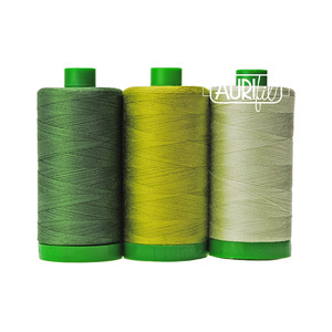 Aurifil AC40CP3-003 3 Pc. Color Builder Set, Sea Turtle