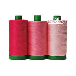 Aurifil AC40CP3-005 3 Pc. Color Builder Set, Pink Land Iguana