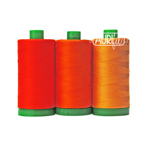 Aurifil AC40CP3-007 3 Pc. Color Builder Set, Sumatran Tiger