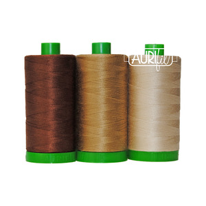 Aurifil AC40CP3-011 3 Pc. Color Builder Set, Pangolin