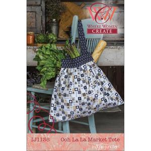 Indygo Junction IJ1138 Ooh La La Market Tote Pattern by Where Women Create