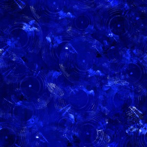 3 Wishes Fabric Rhythm & Hues 3WI17999-NVY-CTN-D Tonal Record Blue
