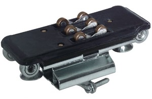 101347: Electro-Rail ERS-12 Non-Fusible Trolley 3-Pole Roller, 5 Amps for to be used for flexible power