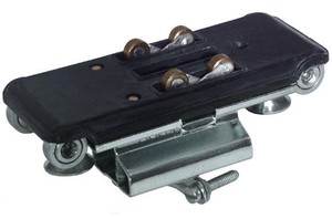 Electro-Rail FRS-32 Non-Fusible Trolley with 2 Pole Copper Graphite Contacts, 5 Amps