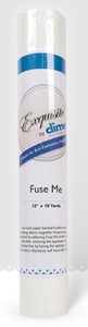 101395: Exquisite H4111510 FuseMe Paper-Backed Fusible Web, 15" x 10 Yd. Roll