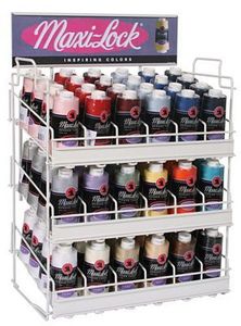Maxi-Lock, Thread, 3000 Yds., 72 Spools, 72, thread cones, cones, serging, overlocking, overlocker thread, serger thread,