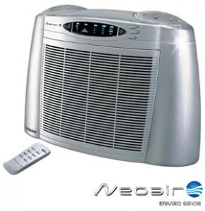 NeoAir 68108 VeryQuiet HEPA Carbon Filter Air Purifier Cleaner, 25-39W, 11.5' Air Flow/Sec, Wireless Remote, 450 Sq Ft rooms, Home or Office, 10Lb