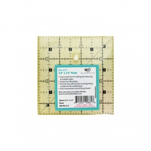 Quilters Select QS-RUL45 4.5" x 4.5" Non-Slip Deluxe Quilting Ruler