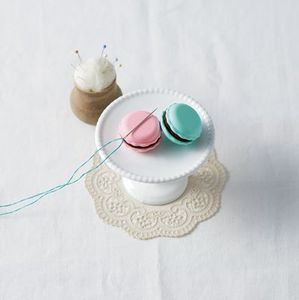 Clover, Macaron, Pincushion, Needle Sharpener, Notions