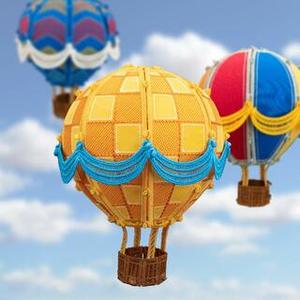 OESD 12848USB Freestanding Hot Air Balloons