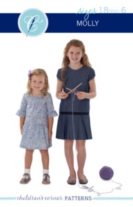 Childrens Corner CC296 Molly Dress Sewing Pattern Sizes 18mo-6
