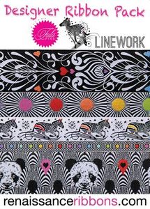 Renaissance Ribbons RENDP92LIN Tula Pink Linework - Designer Pack