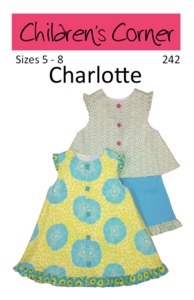 Children's Corner CC242 Charlotte Sewing Pattern Size 5-8