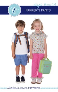 Children's Corner CC285 Parker's Pants Sewing Pattern Sizes 6m-14