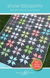 Amanda Murphy Designs AMD110 Snow Blossoms Quilt Pattern