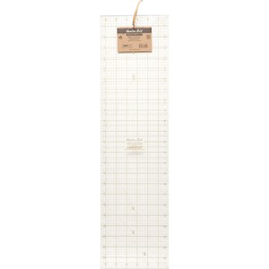 Hemline 4188HG Hemline Gold Quilt Ruler, 24in X 6.5in