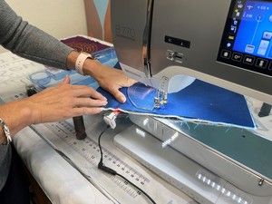 Sew Steady Extension Table for BERNINA BSR Stitch Regulator, Includes Extension Cord & Thumb Screw